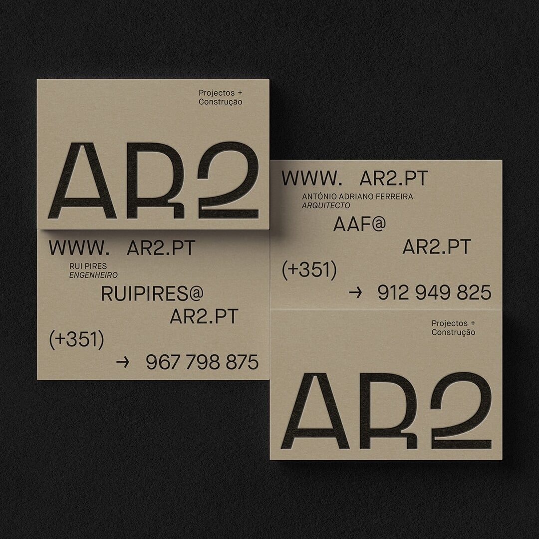 Brand Identity for AR2 Construction Company