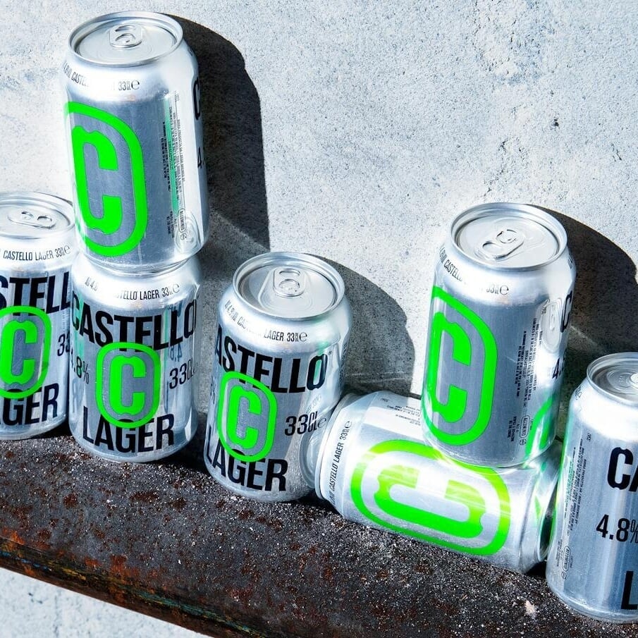 Packaging and Brand Identity for Birra Castello