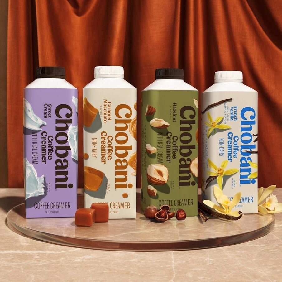 Packaging Design for Chobani Creamers