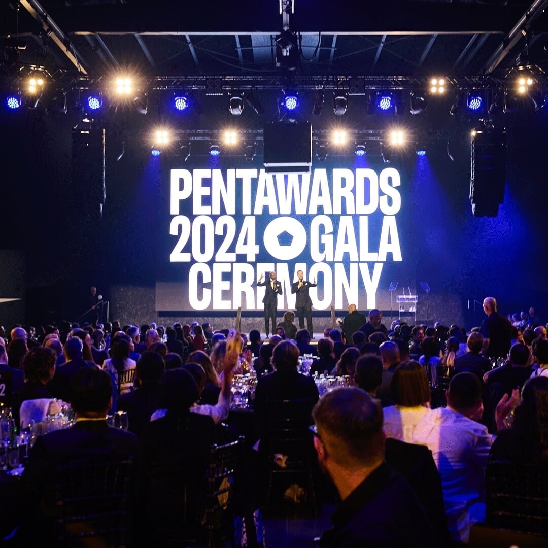 Visual Identity for Pentawards 2024