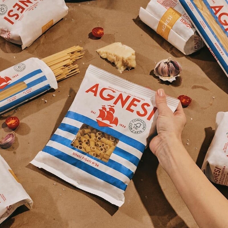 Packaging Redesign for Agnesi Pasta