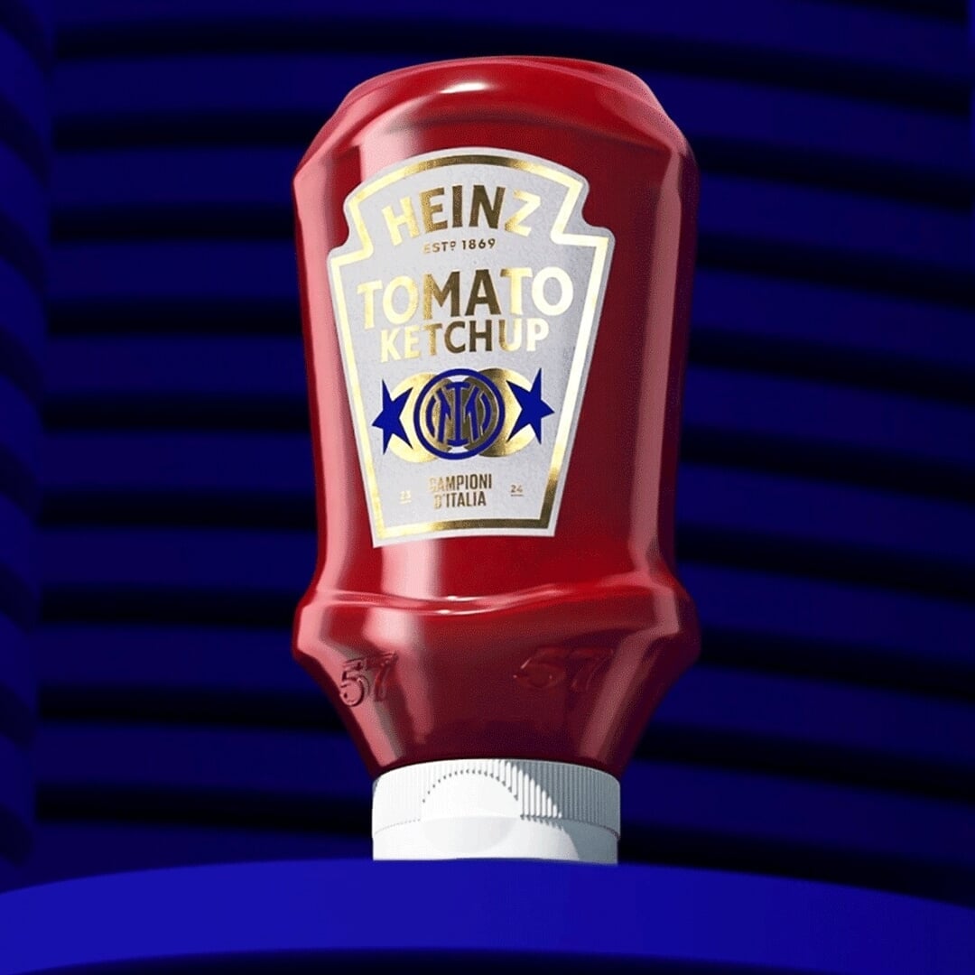 Limited-Edition Packaging for Heinz and Inter Milan