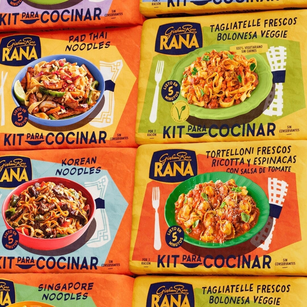 Packaging for Rana Ready Meals