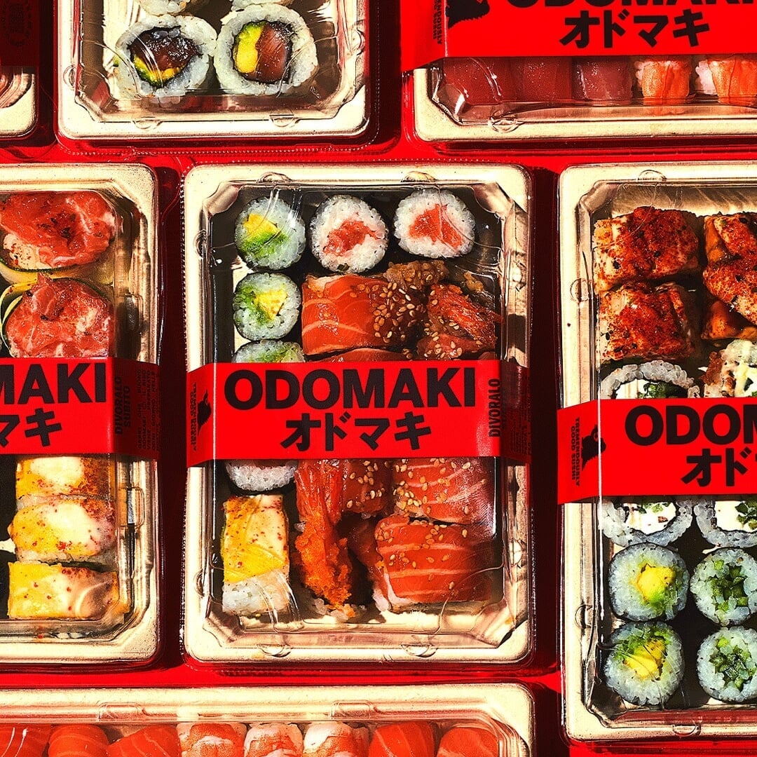 Brand Identity and Packaging for Odomaki Sushi