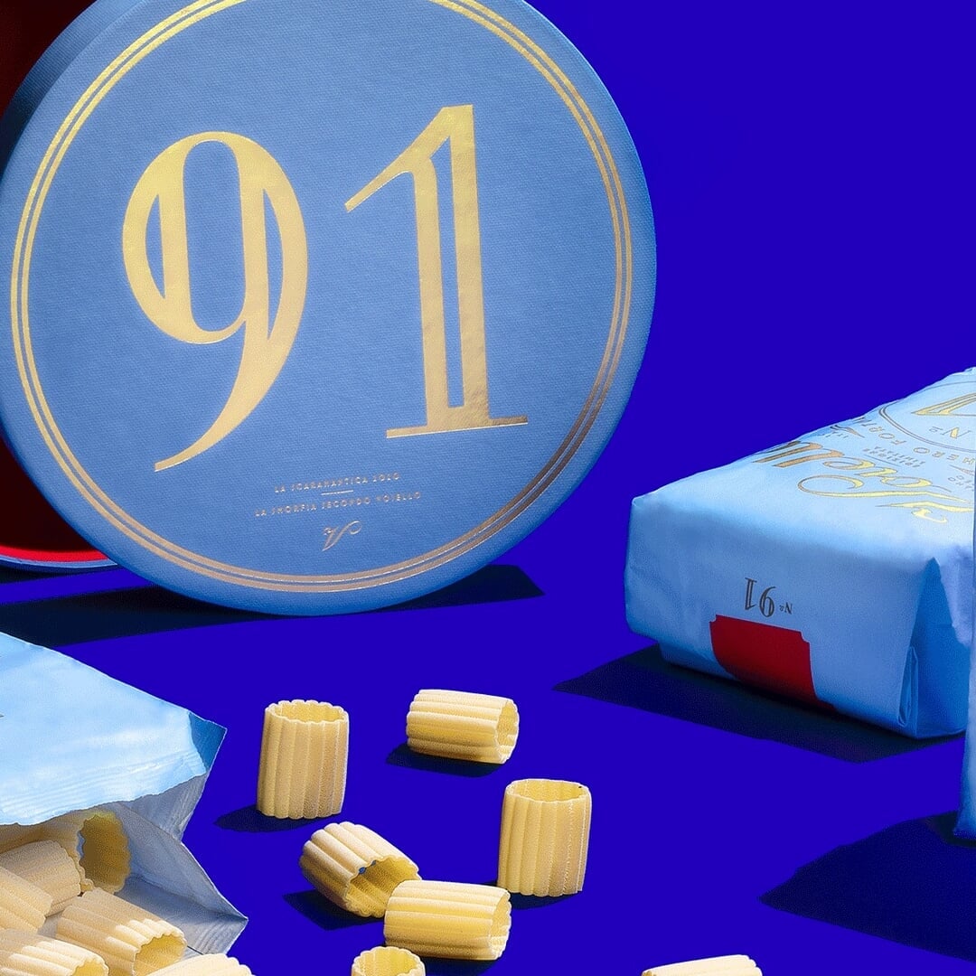 Limited-Edition Gift Packaging for Voiello Pasta