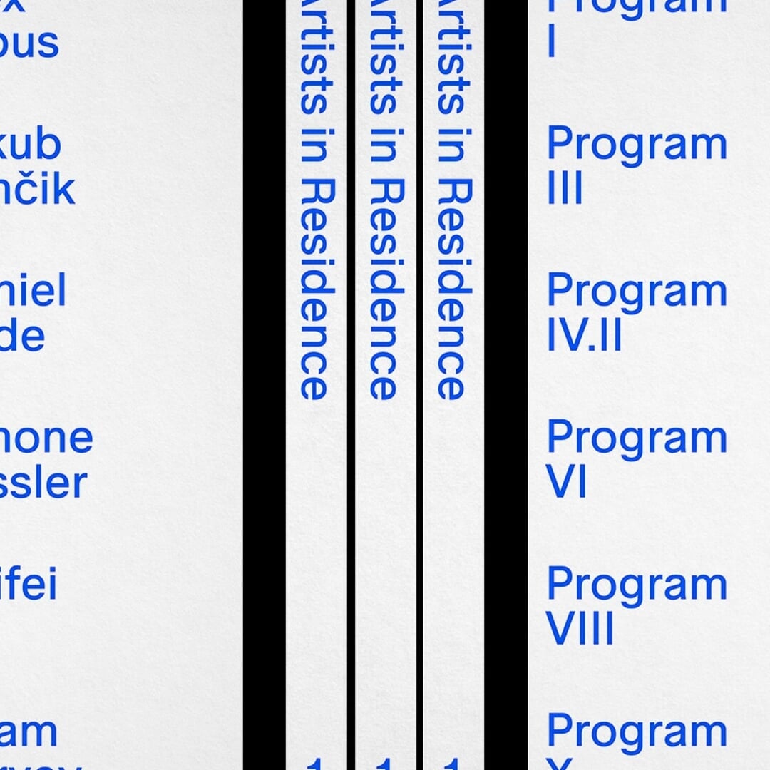 Editorial Catalogue for EIGEN + ART Lab Artist Residency