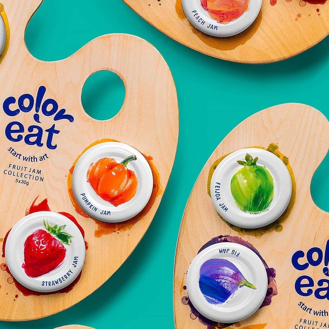 Packaging Design for Coloreat Jam