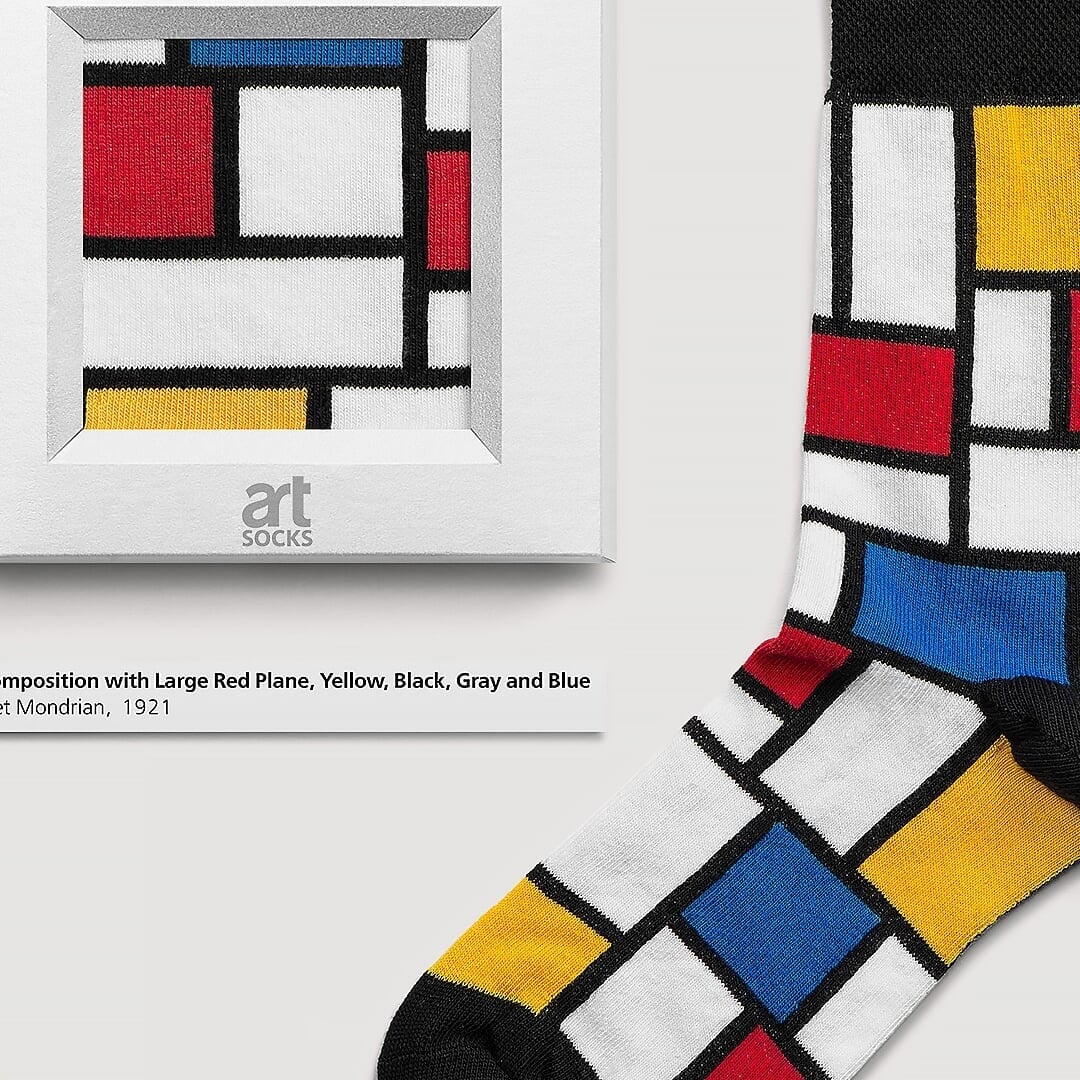Packaging for Artsocks' Masterpiece Sock Collection