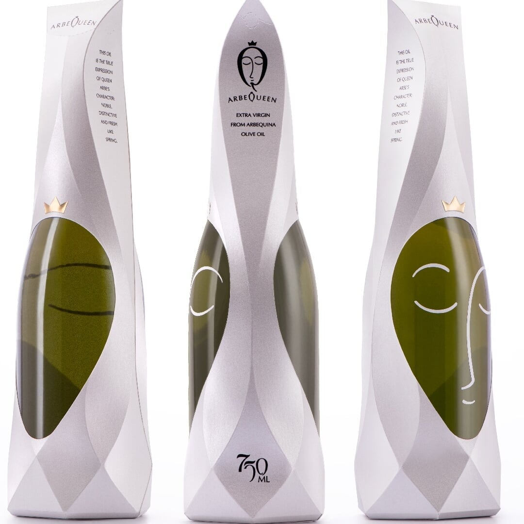 Packaging for Arbequeen Olive Oil