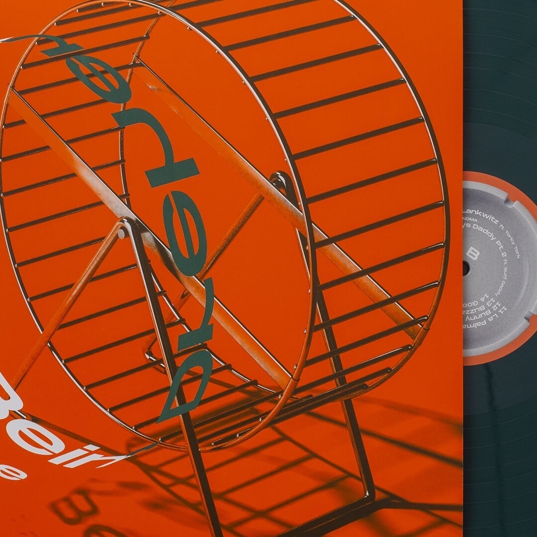 3D Music Vinyl Design for Nobodys Face