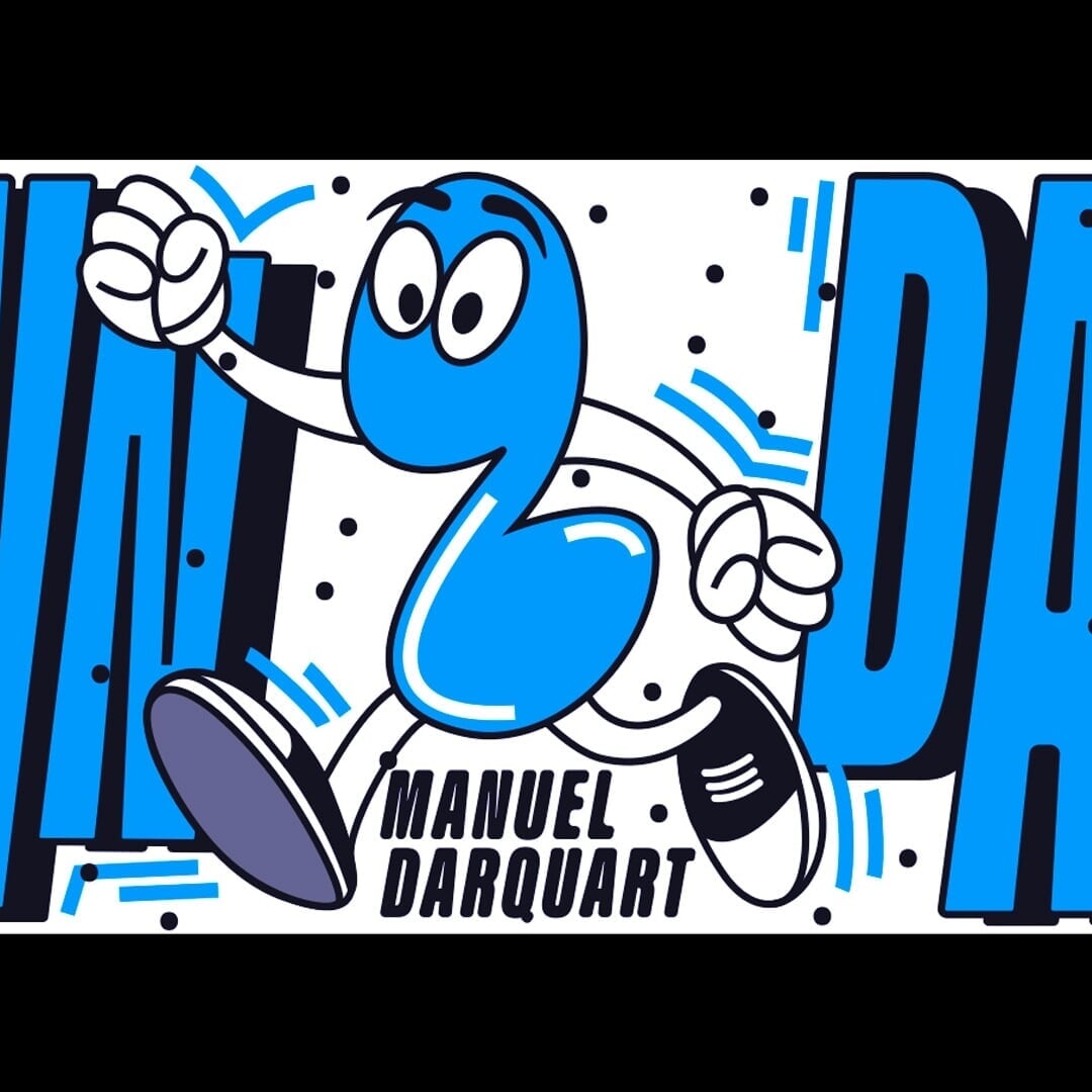 Vinyl Artwork for Manuel Darquart – Down 2 Dance