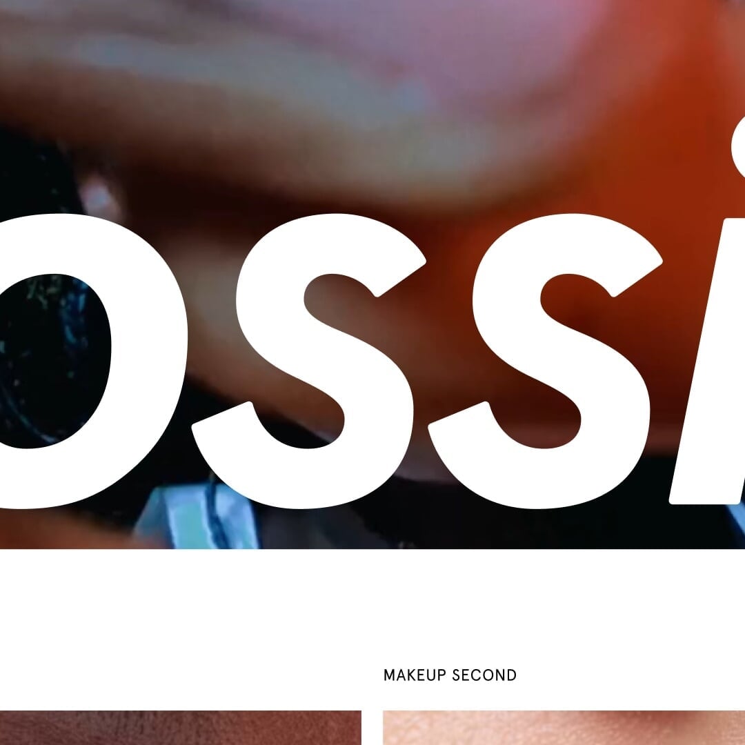 Website Redesign for Glossier