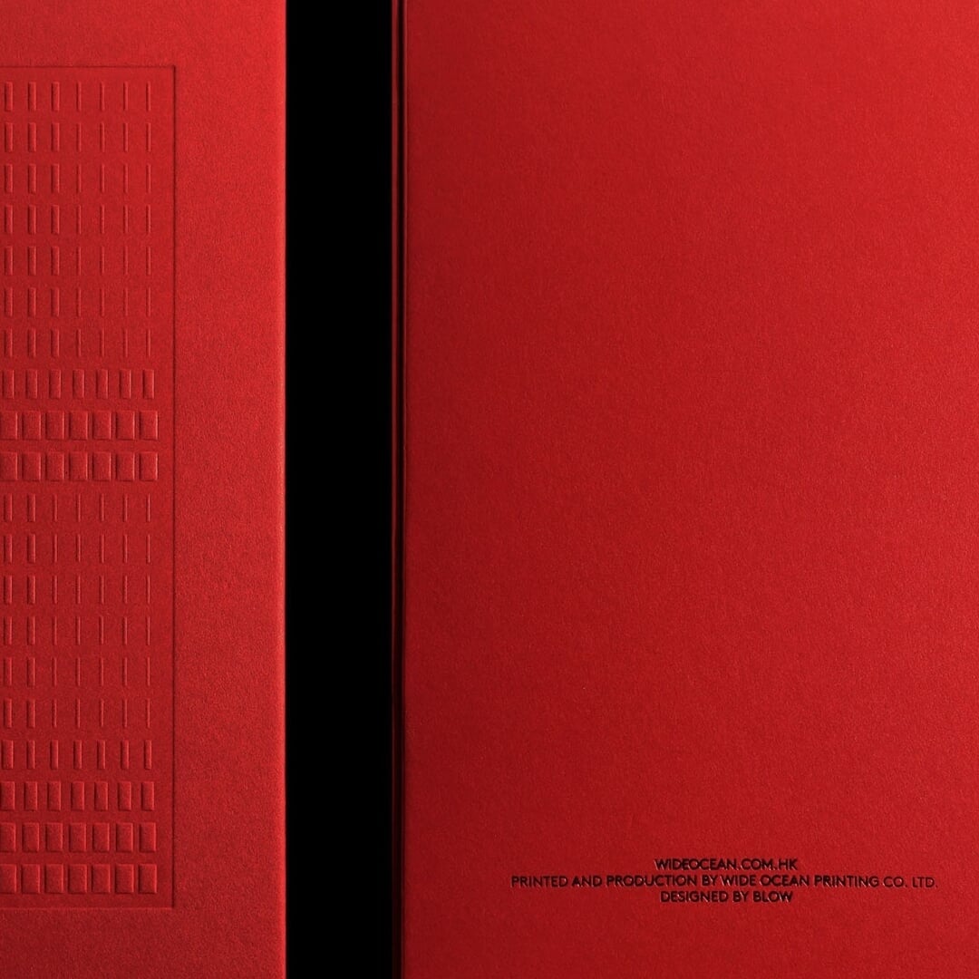 Packaging for Wide Ocean Printing's Red Packet Collection