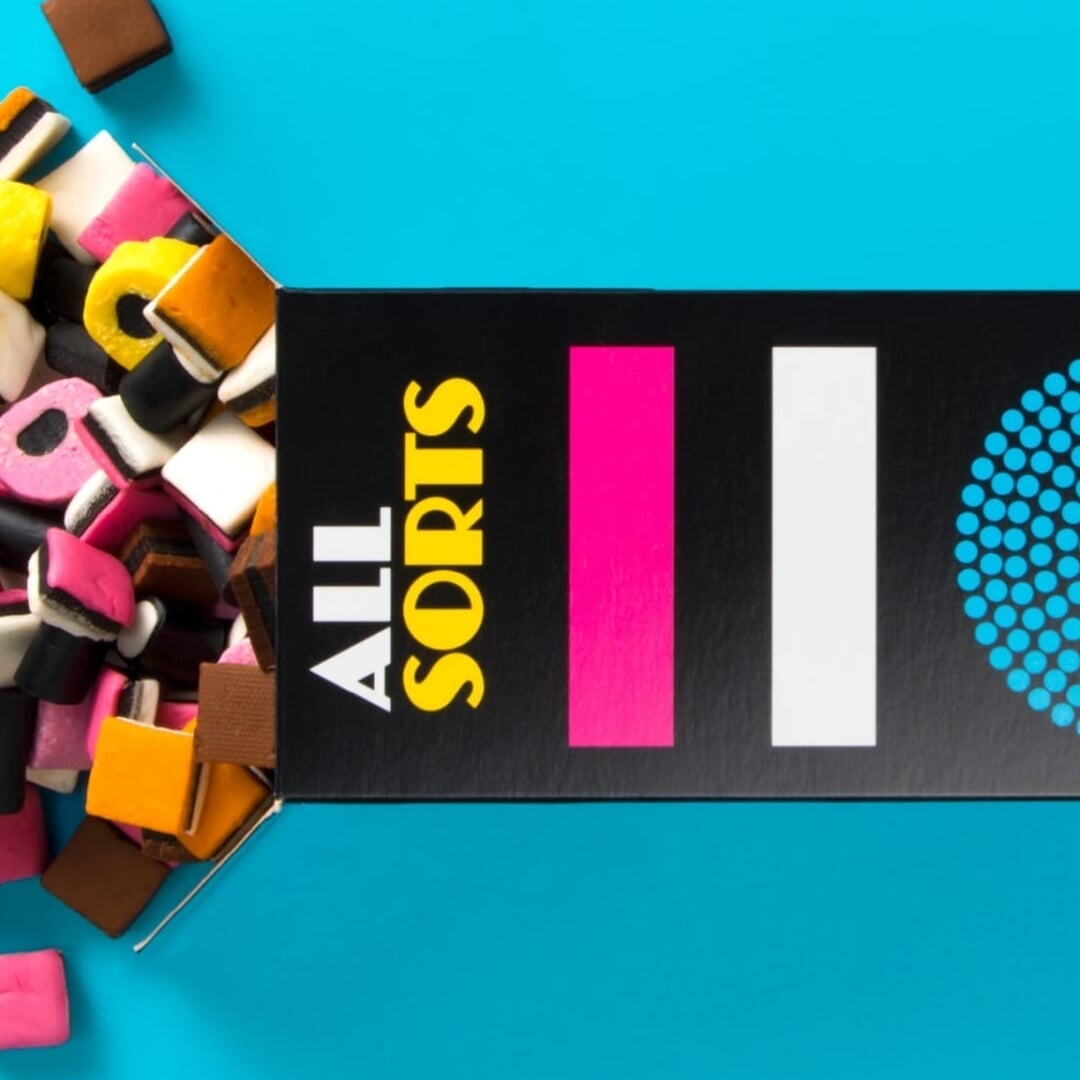 Packaging Redesign for Cloetta Allsorts Licorice