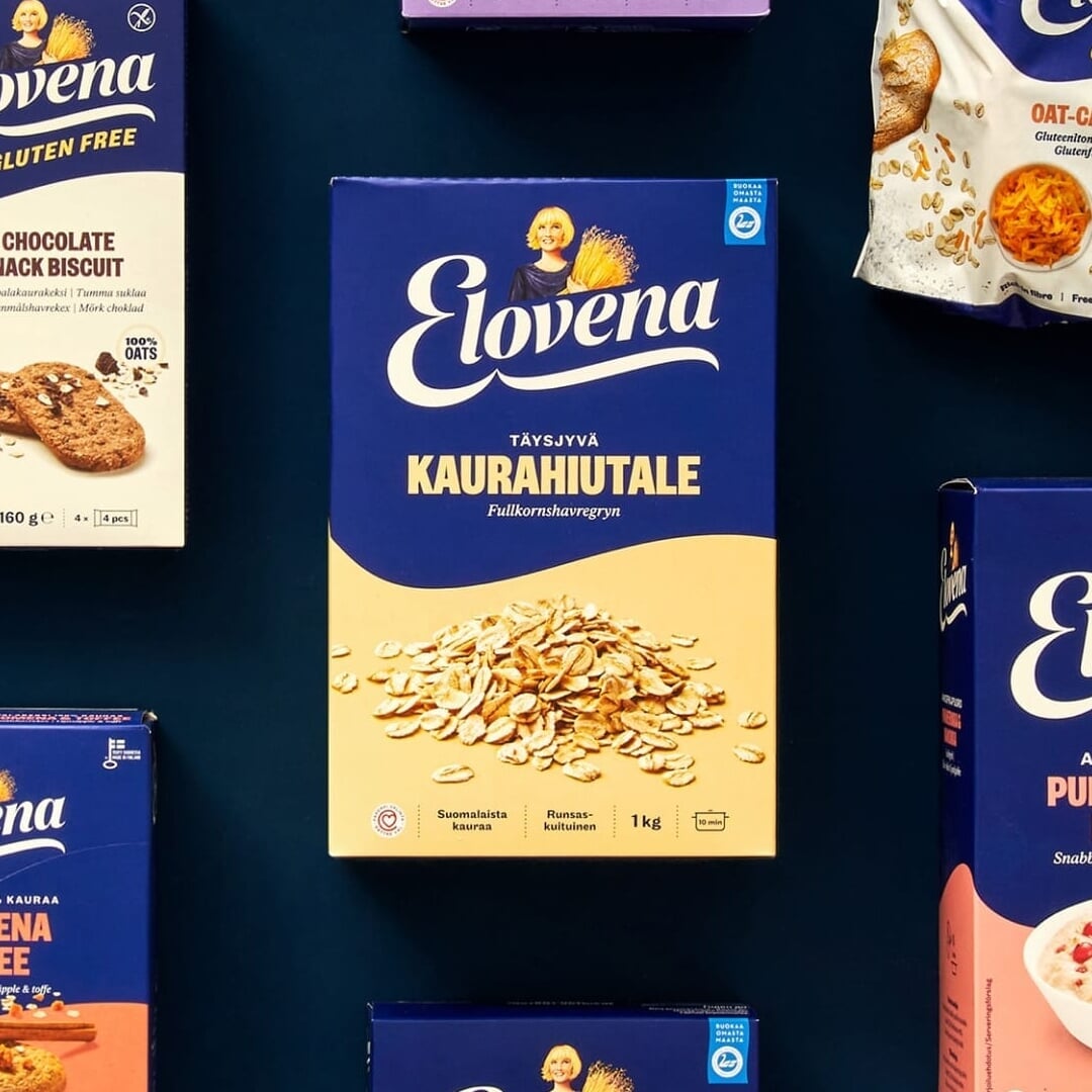 Brand Identity and Packaging for Elovena Oats