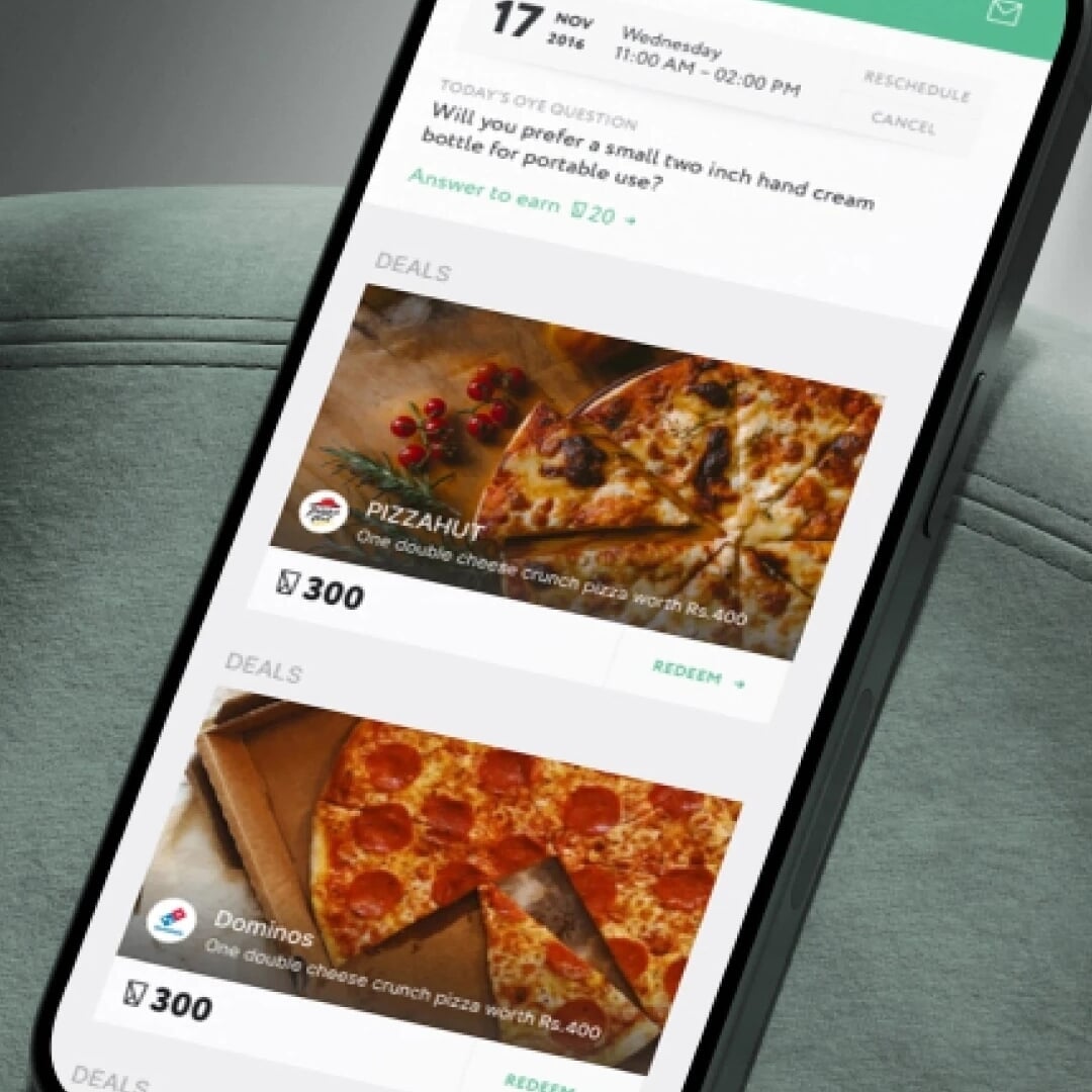 Brand Identity and Mobile App Design for Oye Raddi