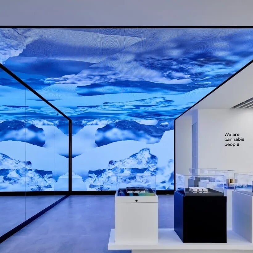 Flagship Store Design for Aurora Cannabis