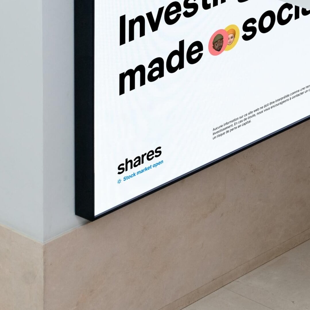 Brand Identity for Shares Investment Platform