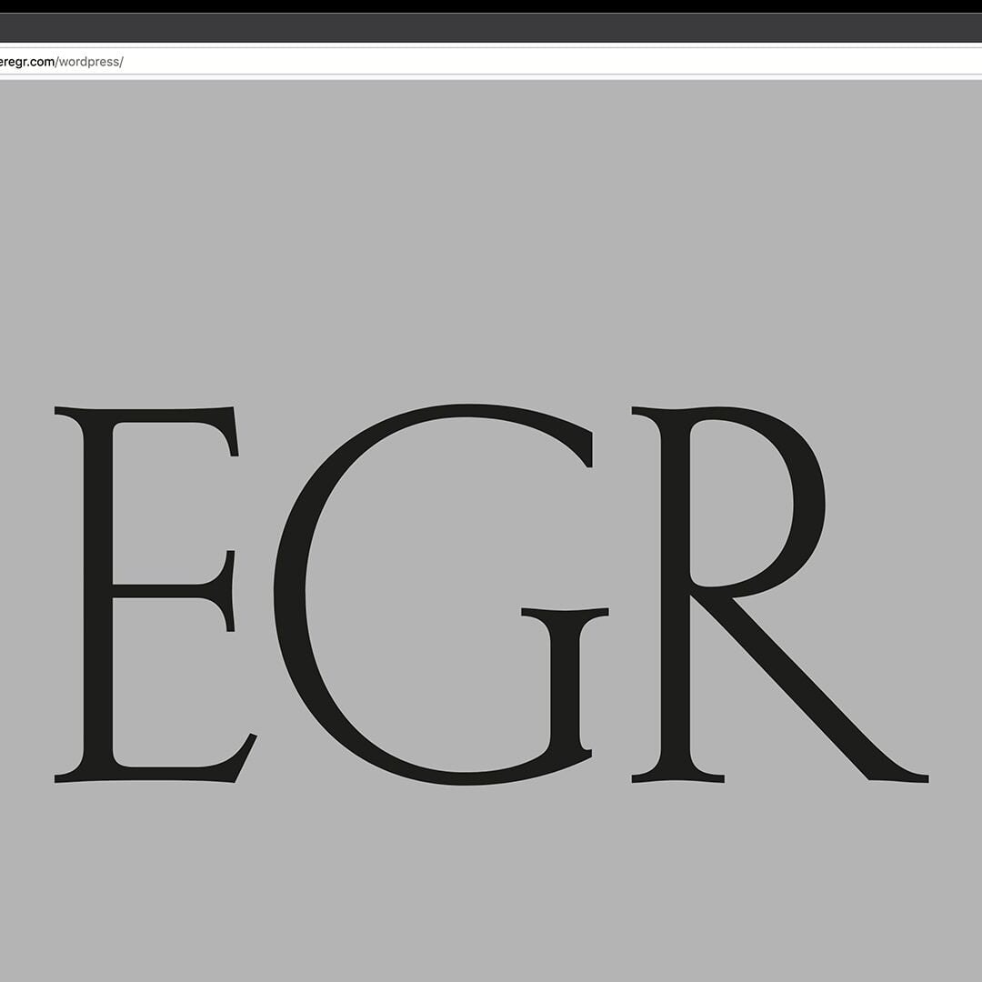 Visual Identity and Website for Atelier EGR