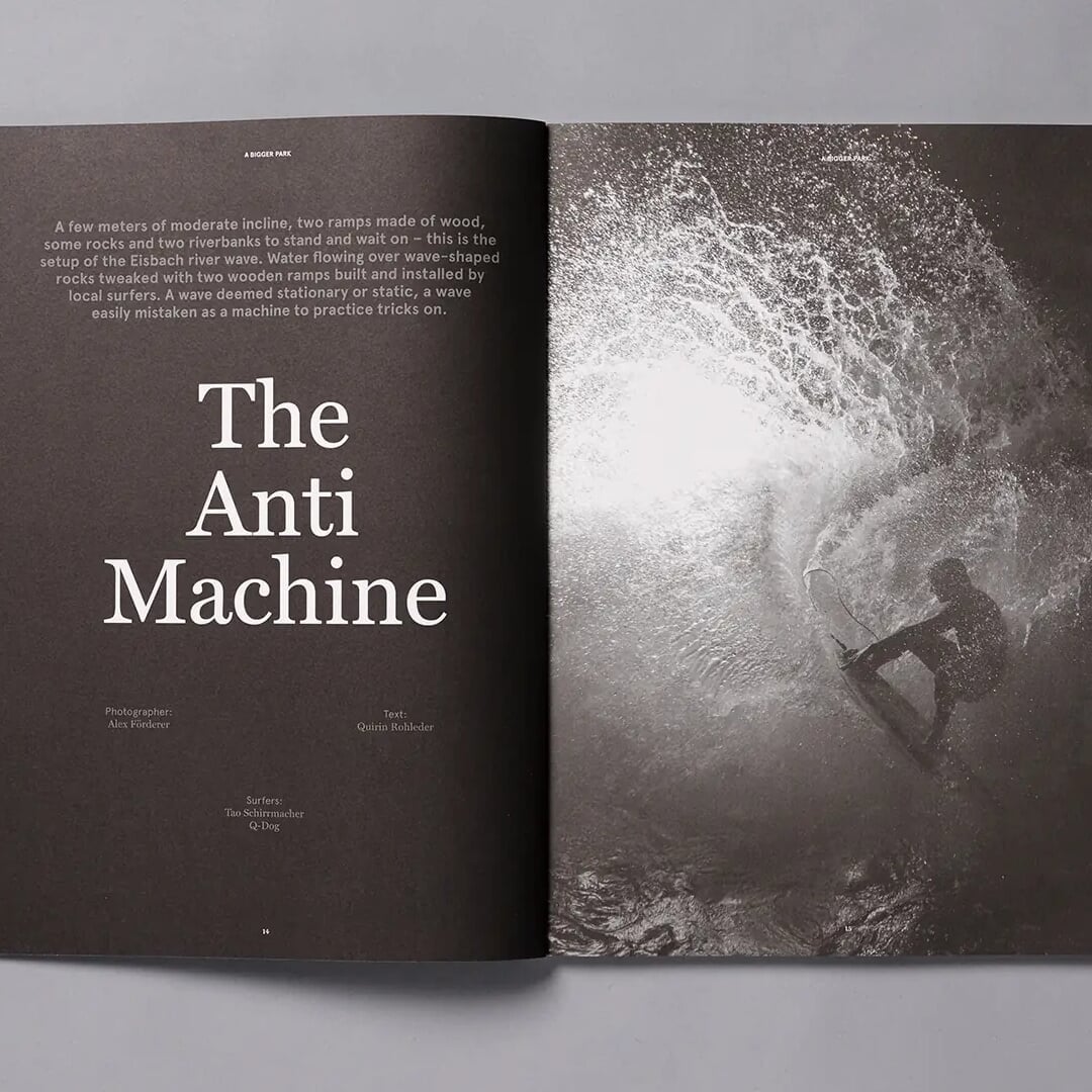 Art Direction for a Bigger Park Magazine and Website