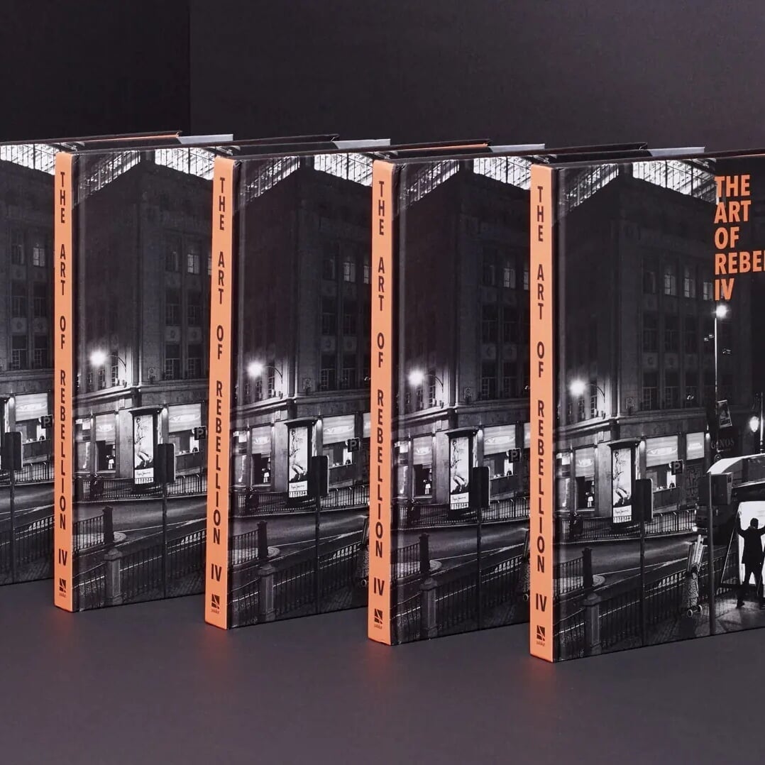 Book Design for the Art of Rebellion Series