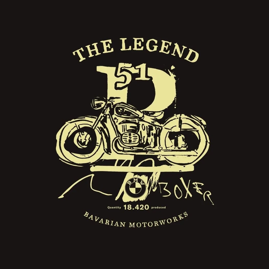 Art Direction for BMW Motorrad T-Shirt Collection