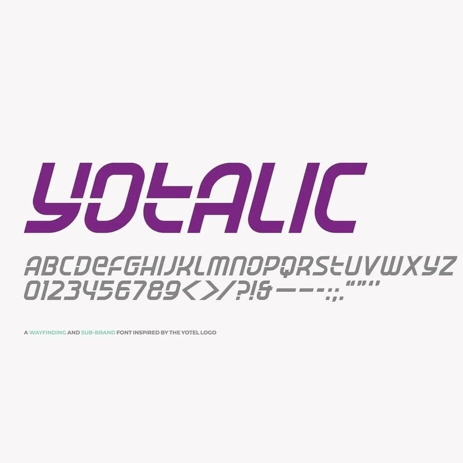 Hotel Brand Identity for Yotel
