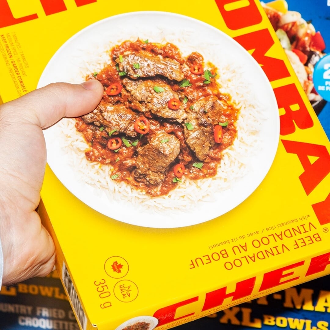 Brand Refresh for Chef Bombay Frozen Foods