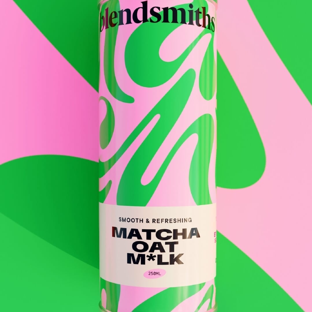 Packaging Design for Blendsmiths Oat Milk Range