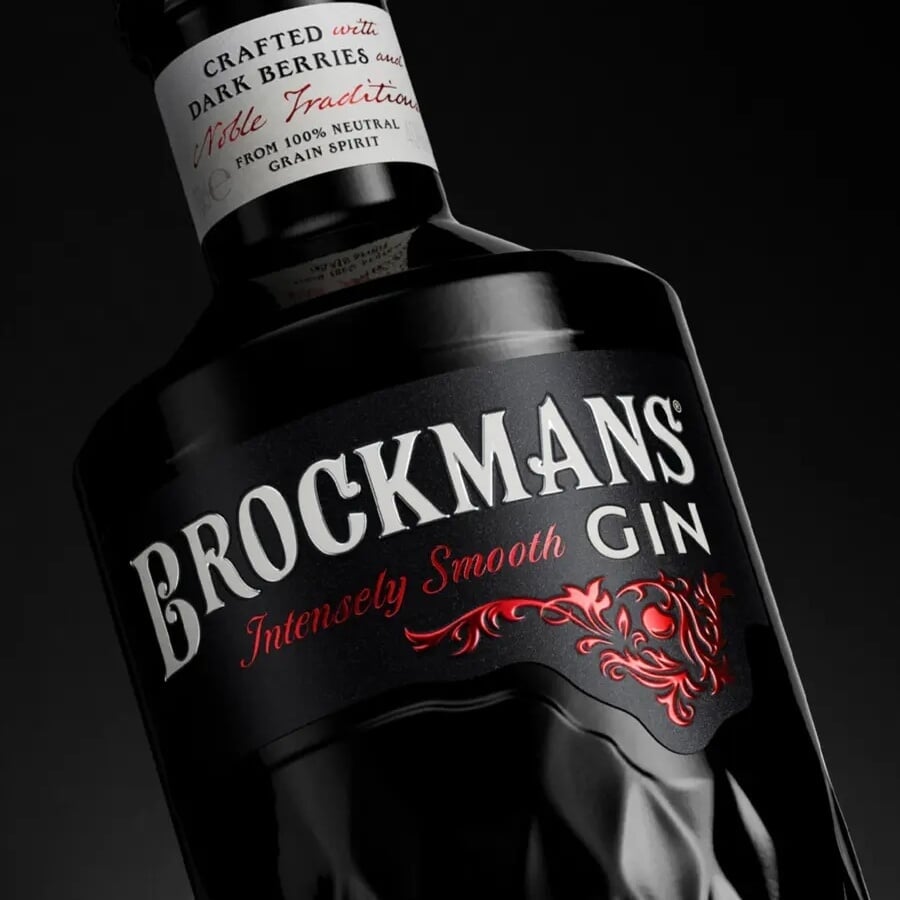 Packaging Redesign for Brockmans Gin