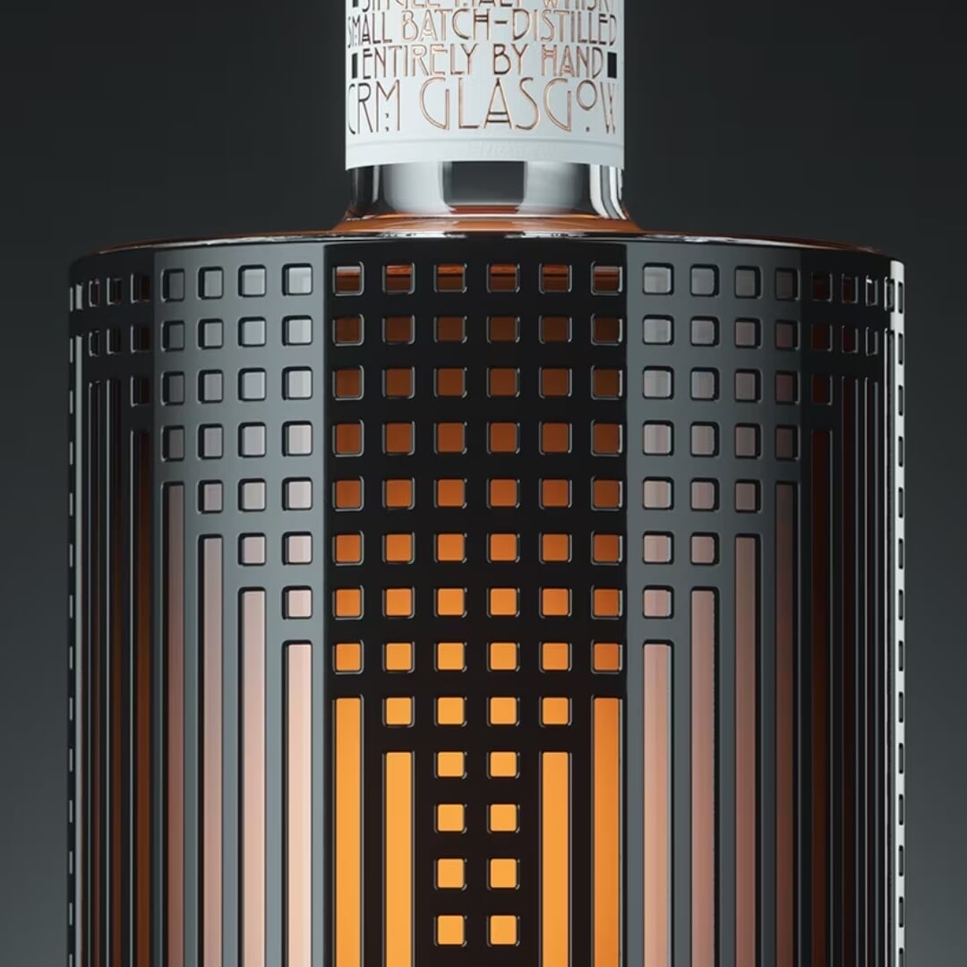 Whisky Packaging for Charles Rennie Mackintosh Single Malt