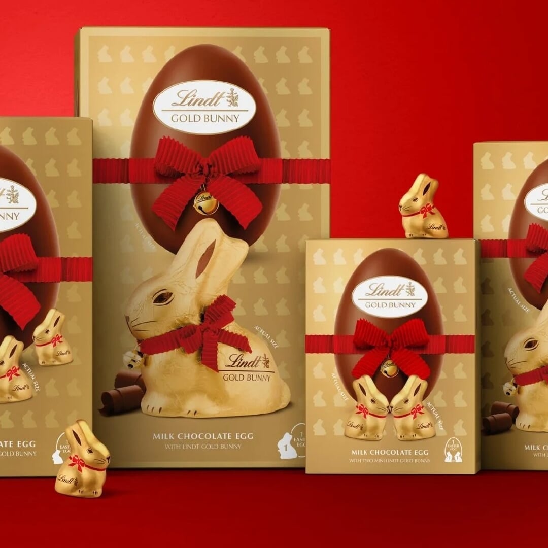 Easter Packaging for Lindt Gold Bunny