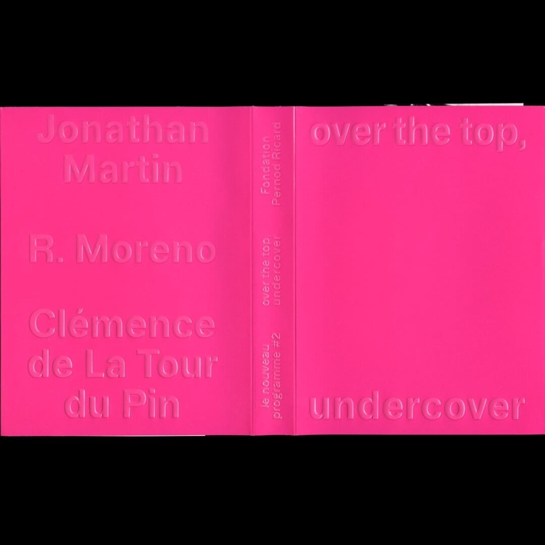 Print Program for Fondation Pernod Ricard’s “Over the Top, Undercover”