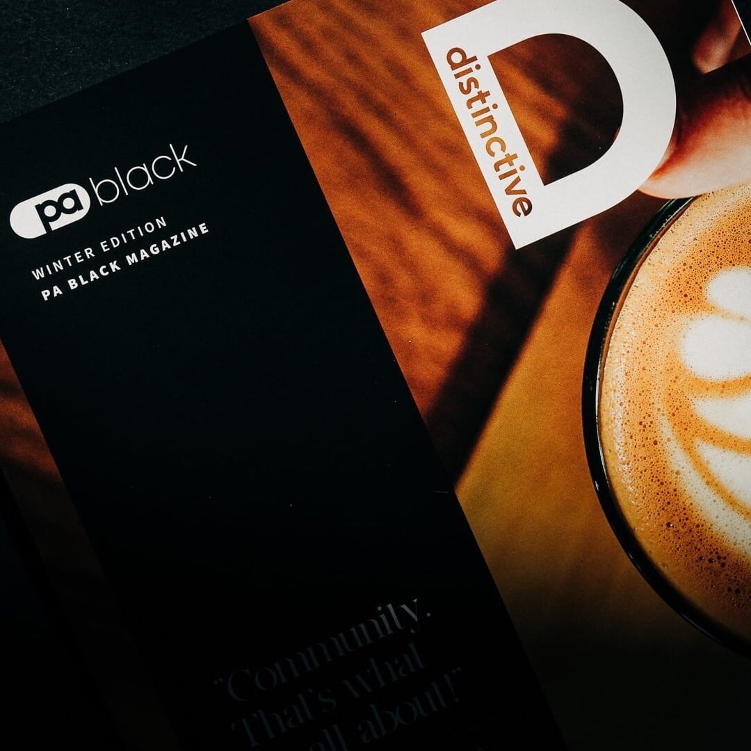 Brand Identity and Editorial Design for PA Black