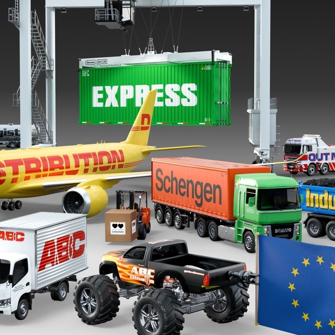 Typeface Design for the Eurozone-Inspired Schengen Collection