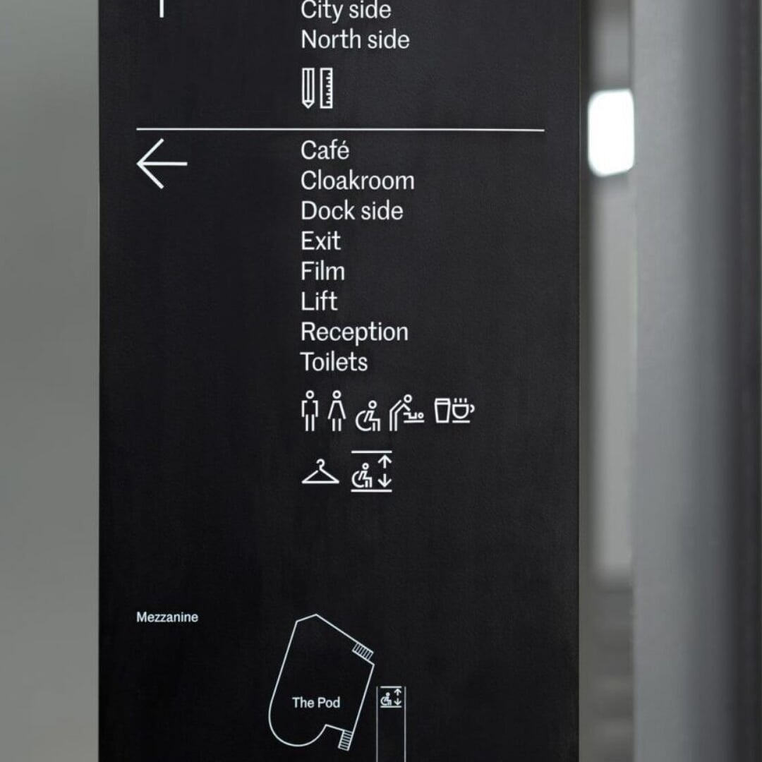 Wayfinding for the Royal Docks