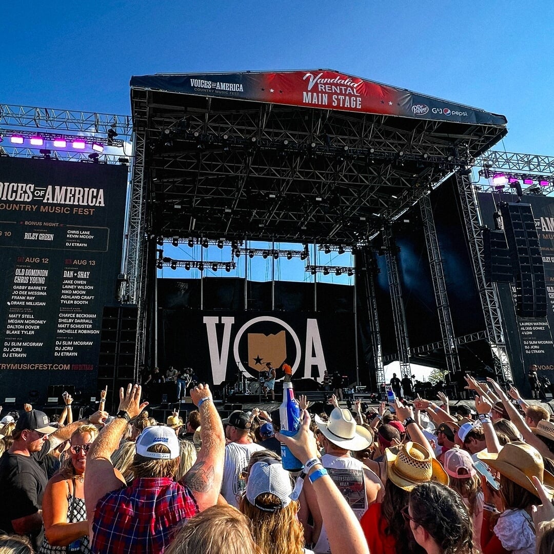 Brand Identity for Voices of America Country Music Festival