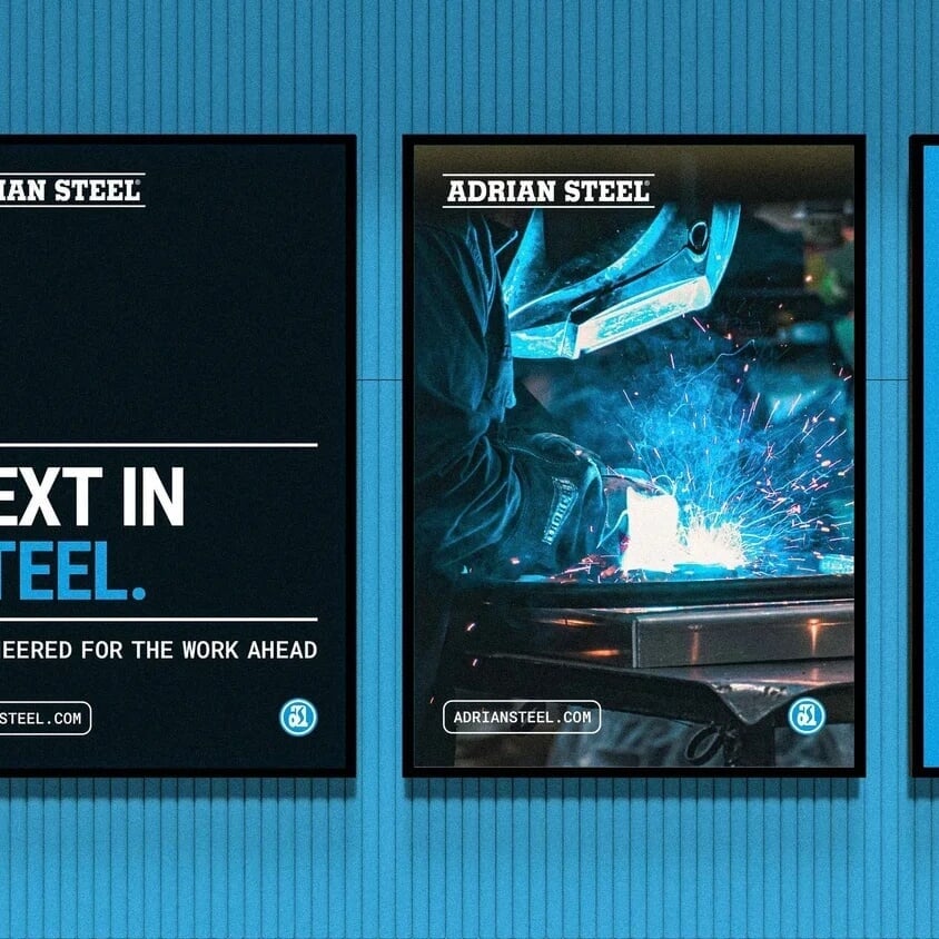 Brand Campaign for Adrian Steel