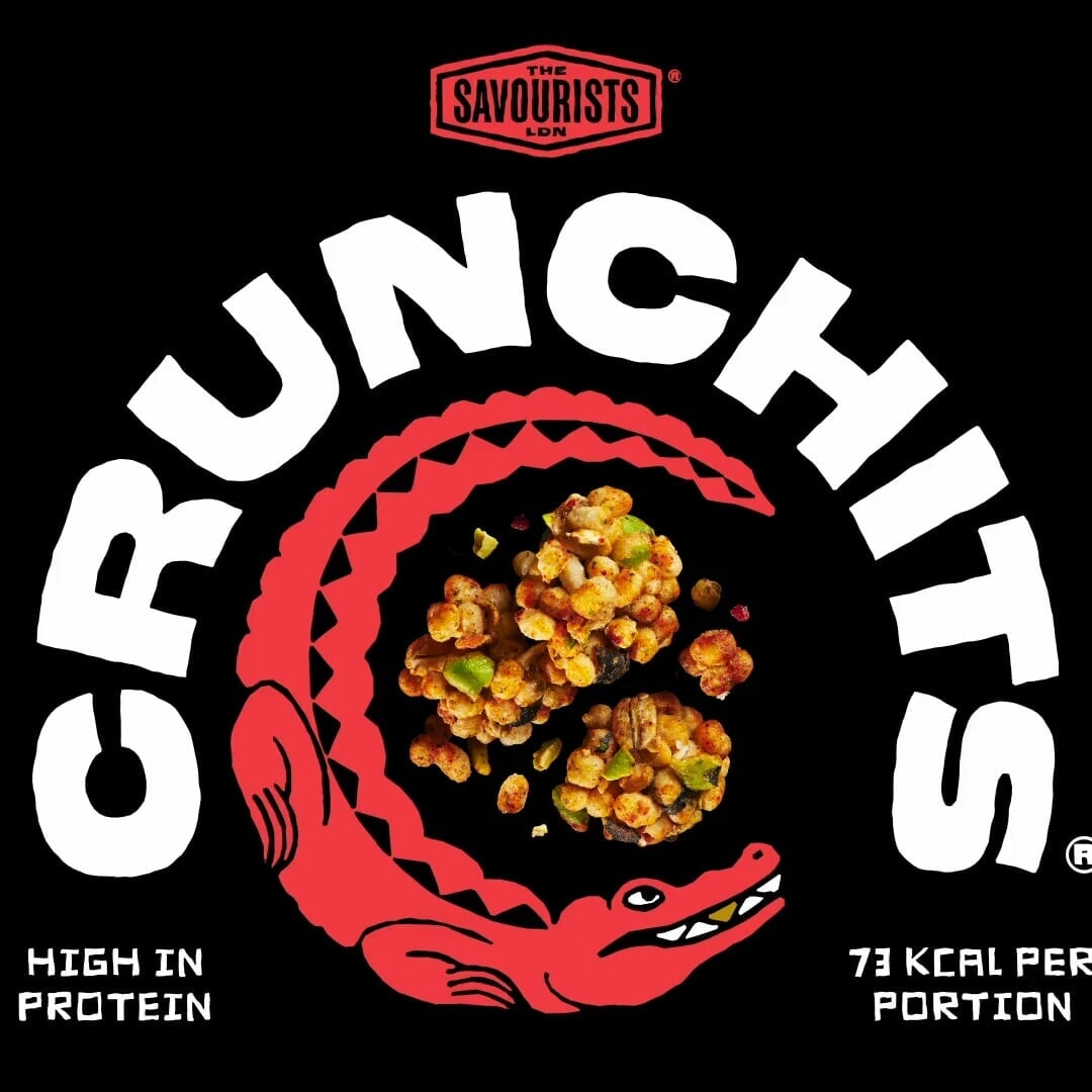 Brand Identity Redesign for Crunchits Snack Brand