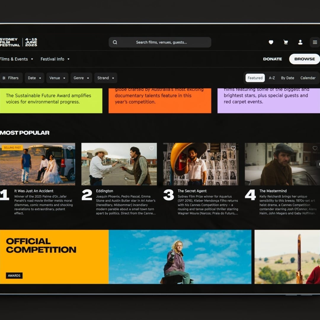 Website Redesign for Naomi Milgrom Foundation