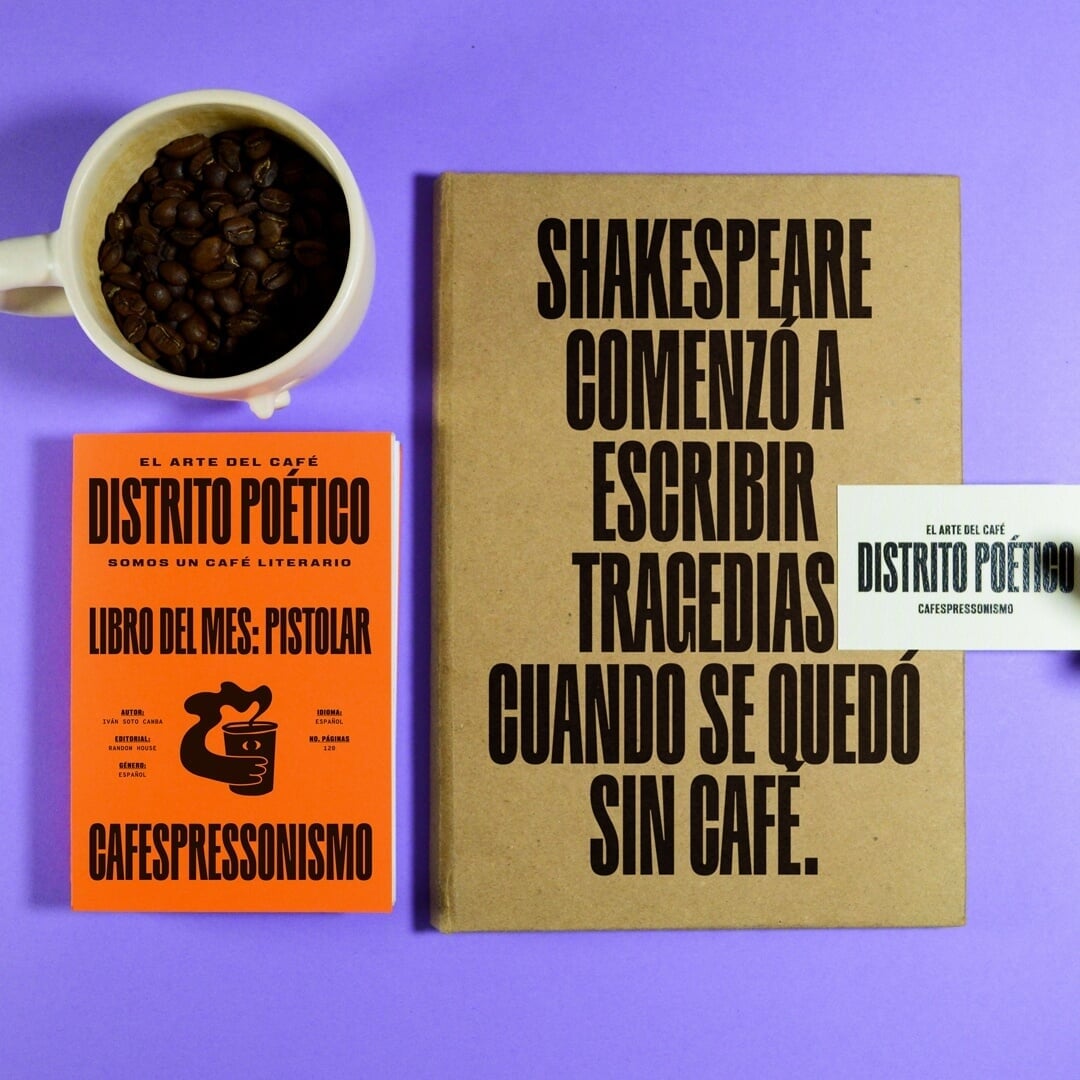 Brand Identity for Distrito Poético