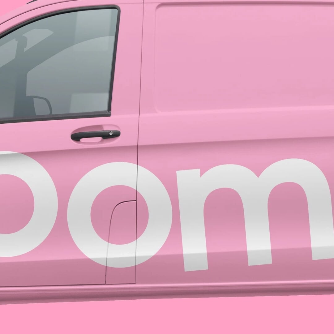 Custom Typeface for Moonpig Rebrand