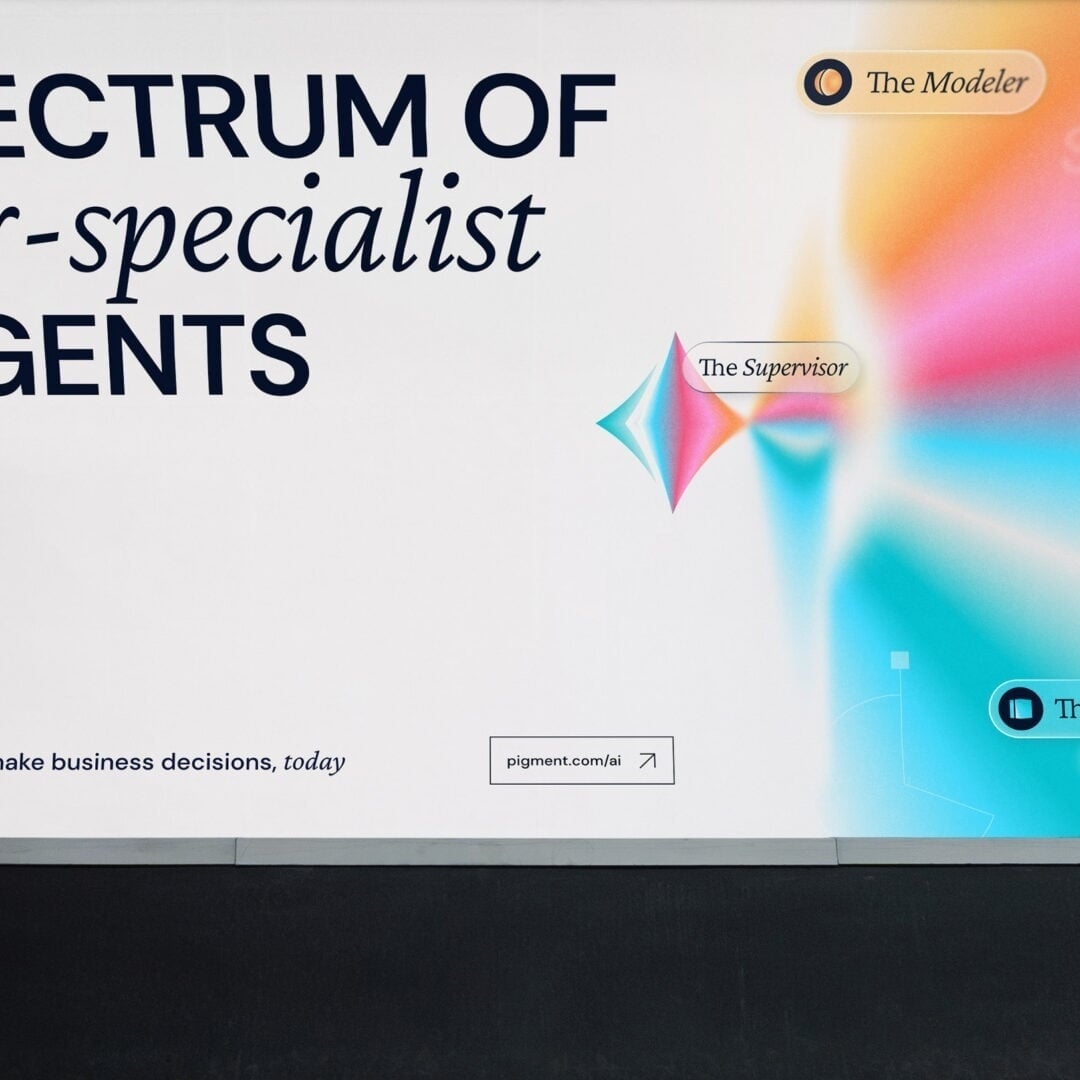 Brand Identity for Pigment’s Agentic AI Platform