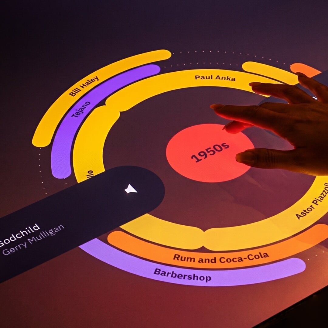 Interactive Music Discovery Interface for IBM and Grammy Museum