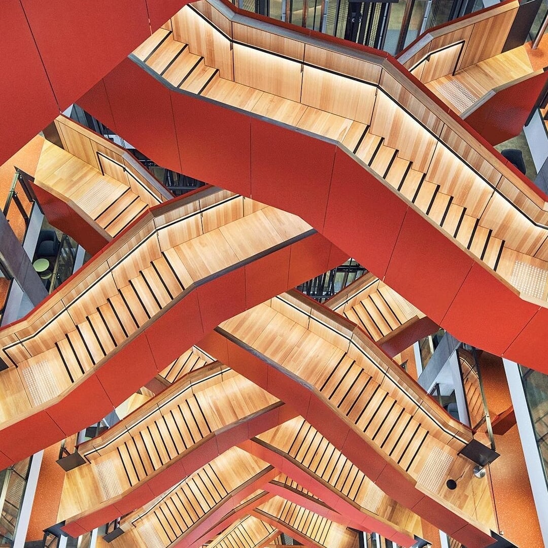 Wayfinding and Environmental Graphics for National Australia Bank Headquarters