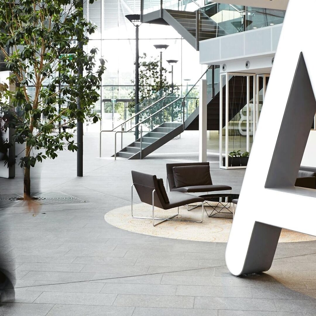Environmental Signage System for Qantas Headquarters