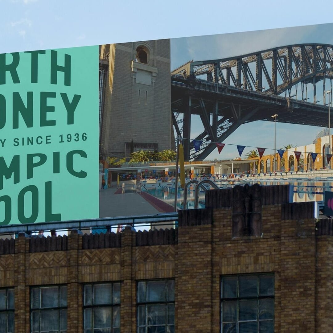 Brand Identity and Wayfinding for North Sydney Olympic Pool