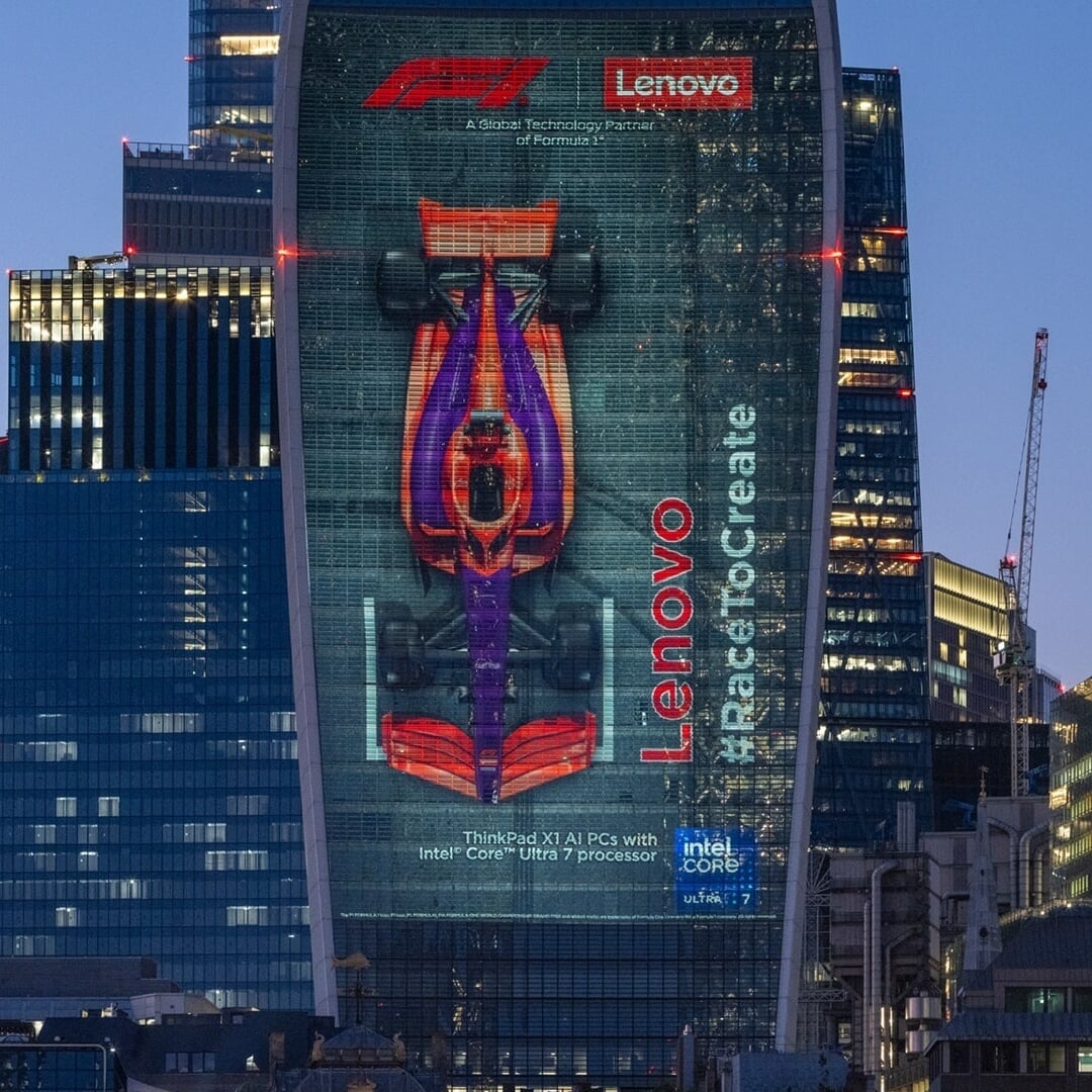 Global Brand Activation for Lenovo F1