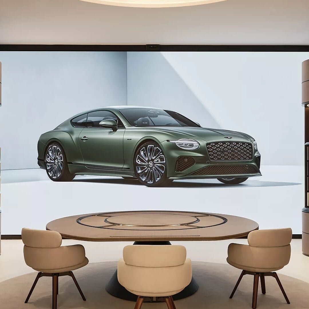 Retail Interior Design for Bentley