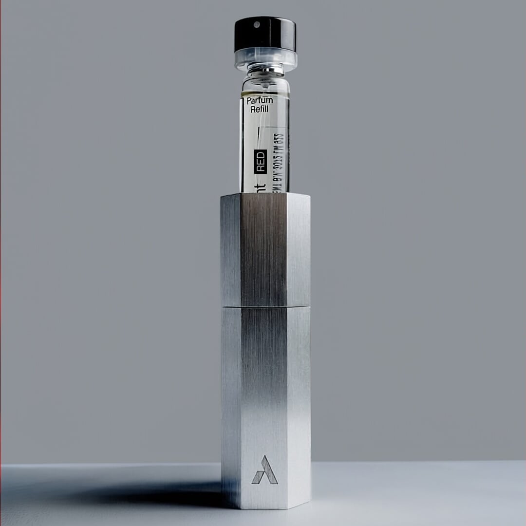Brand Identity and Refillable Packaging for Ascent Fragrance
